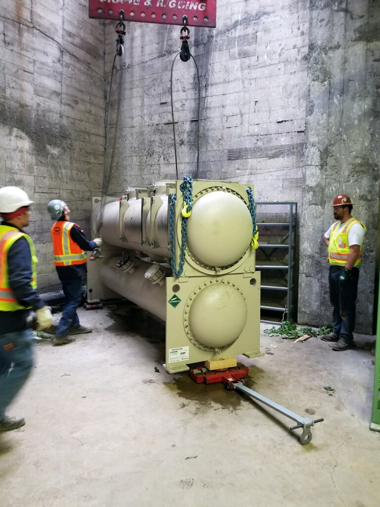 NessCampbell Crane + Rigging Receives Warm Reception for Chiller