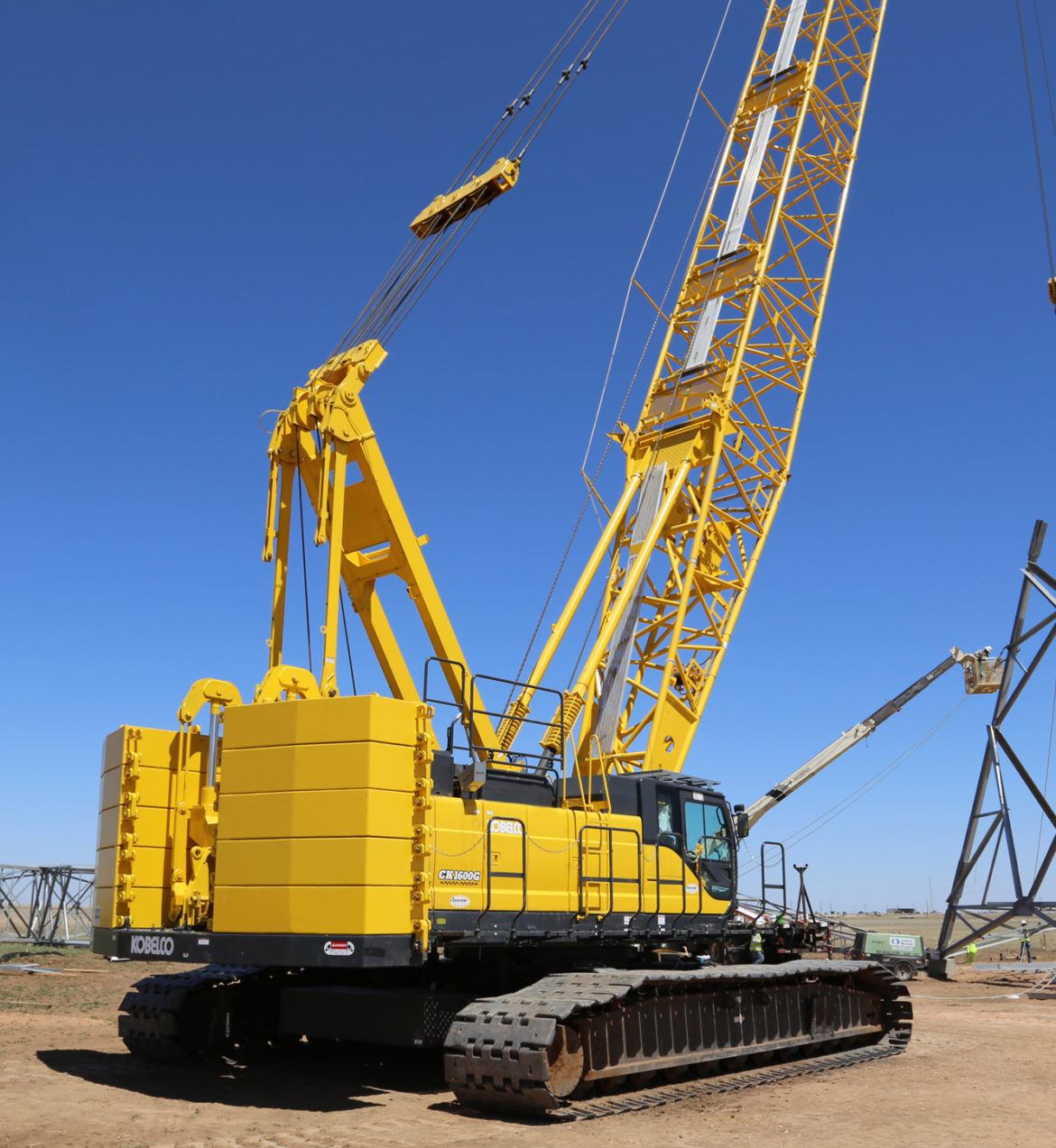 kobelco ck series crawler crane