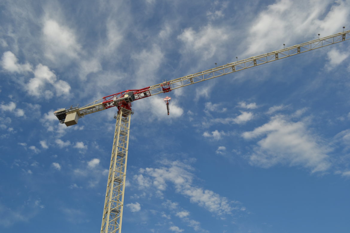 terex flat-top tower crane