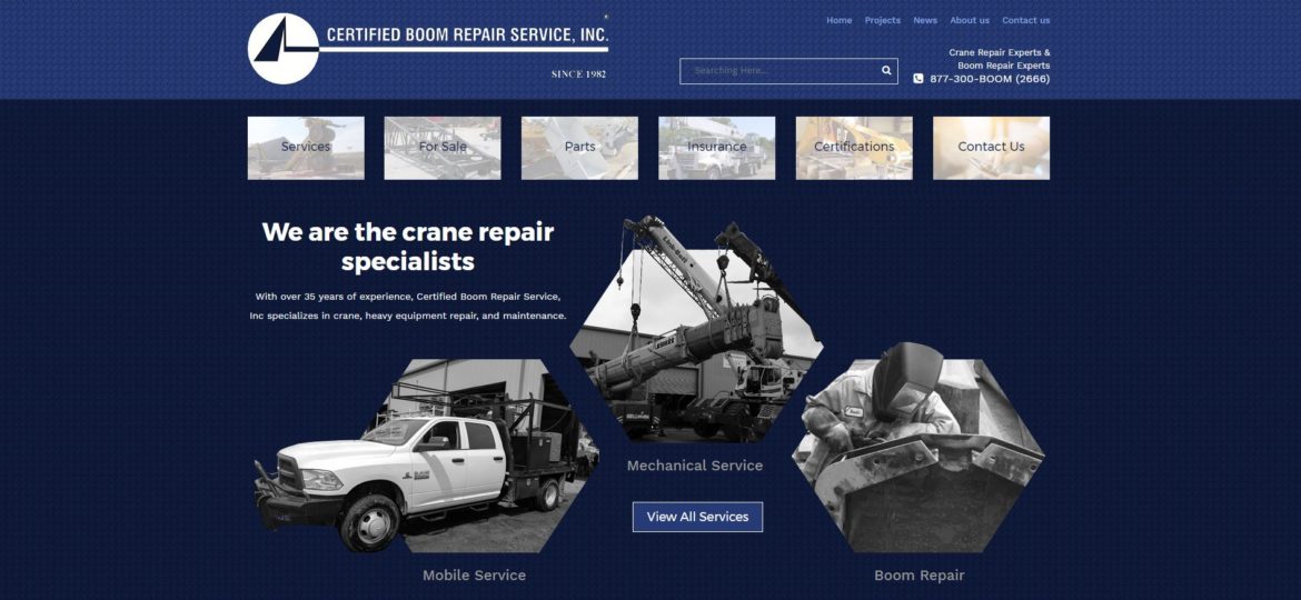 certified boom repair